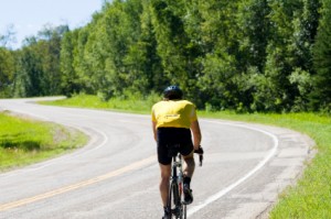 Biking Up Hill