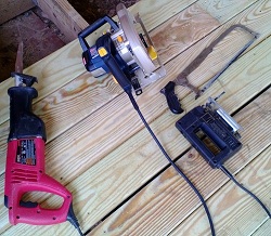 Tools on a Deck